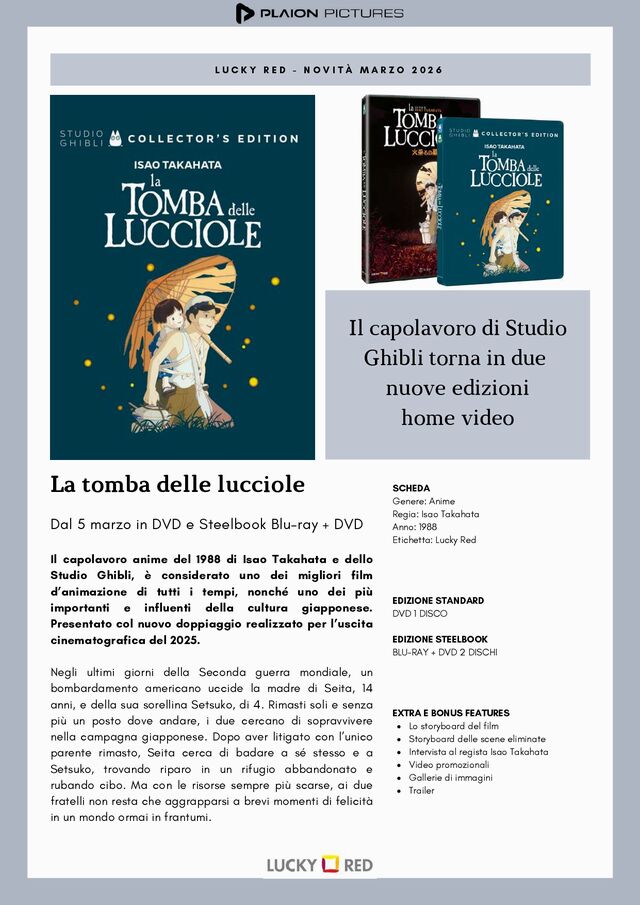 La tomba delle lucciole